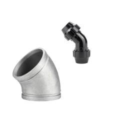 Aluminum Elbow 45 Degree