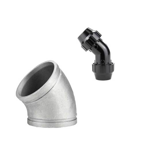 Aluminum Elbow 45 Degree