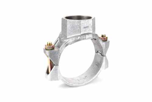 saddle clamp for aircom pipe