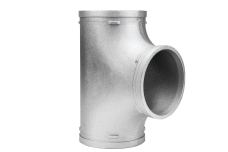 large diameter equal tee