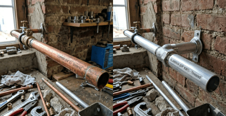 Aluminum vs copper pipe