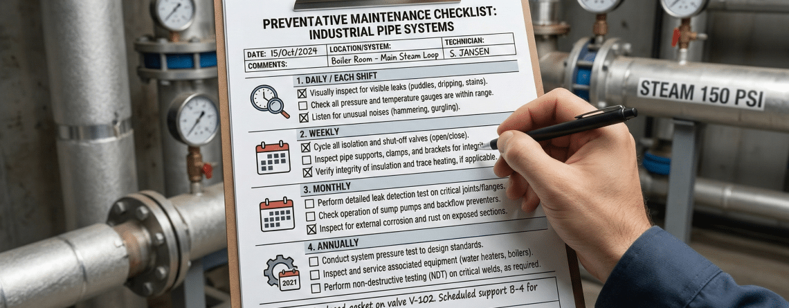 Example of checklist